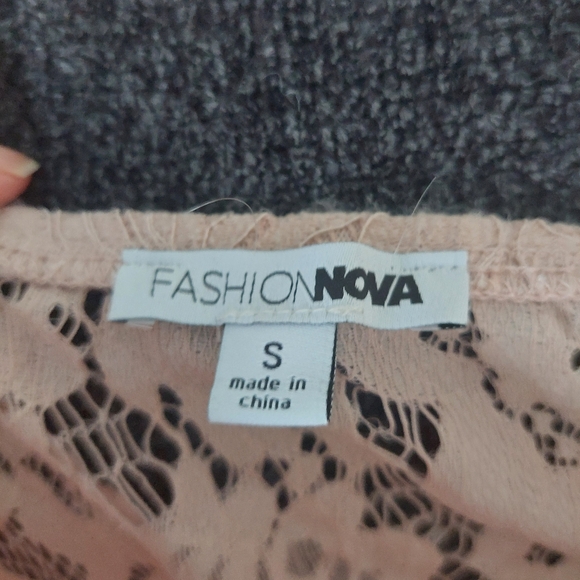 Blush pink bodysuit - Picture 3 of 5